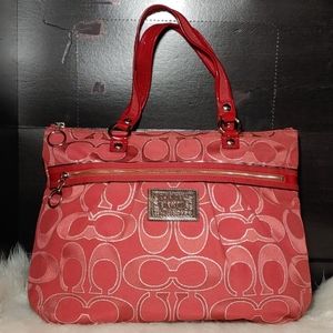 Limited Edition Pink Coach Poppy Handbag